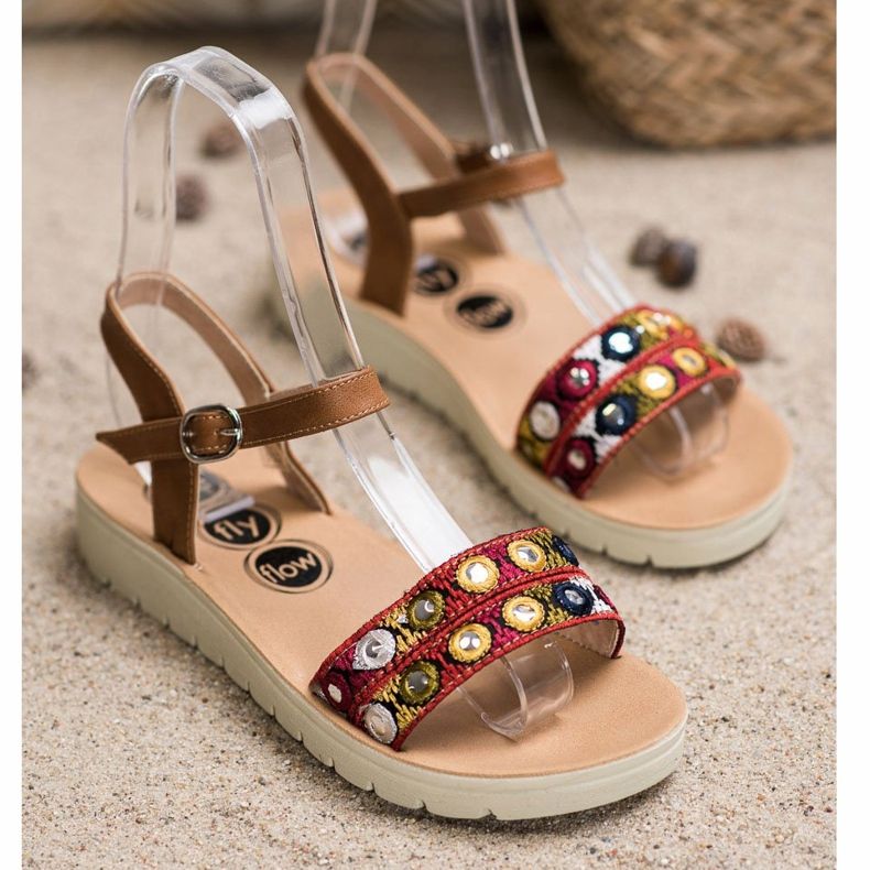 SHELOVET Sandálias casuais castanho 1