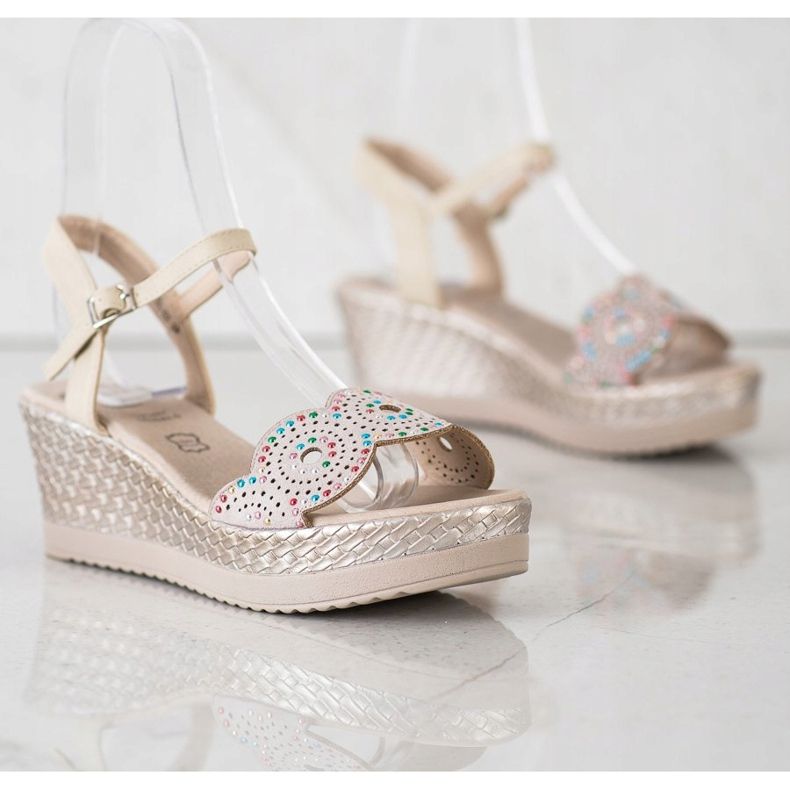 Kylie Sandálias casuais bege 2