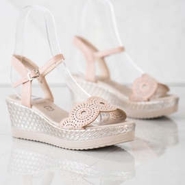 Kylie Sandálias casuais bege 1