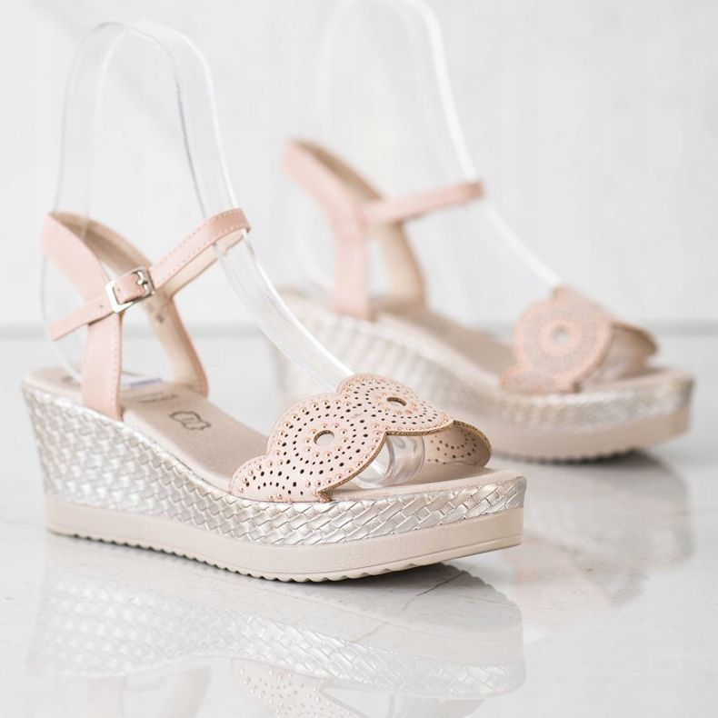 Kylie Sandálias casuais bege 1