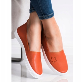 Kylie Tênis Slip-on laranja 2