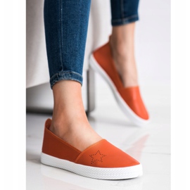 Kylie Tênis Slip-on laranja 1