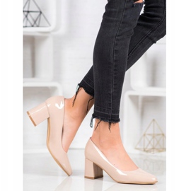 Bombas Classic VINCEZA bege 1