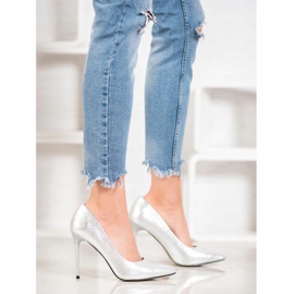 Goodin Moda salto alto cinza 1