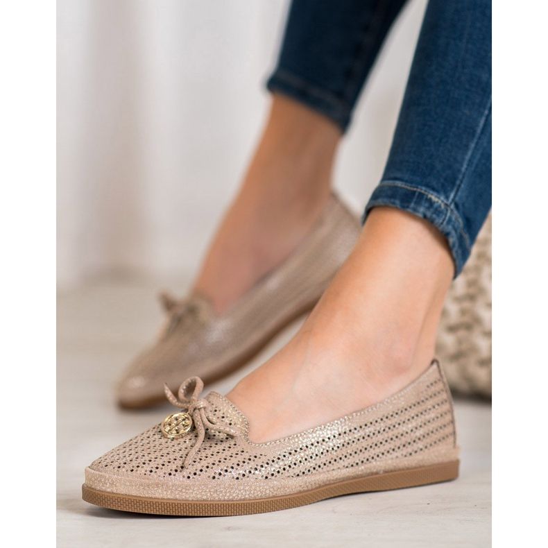 Bailarinas VINCEZA elegantes marrom 1