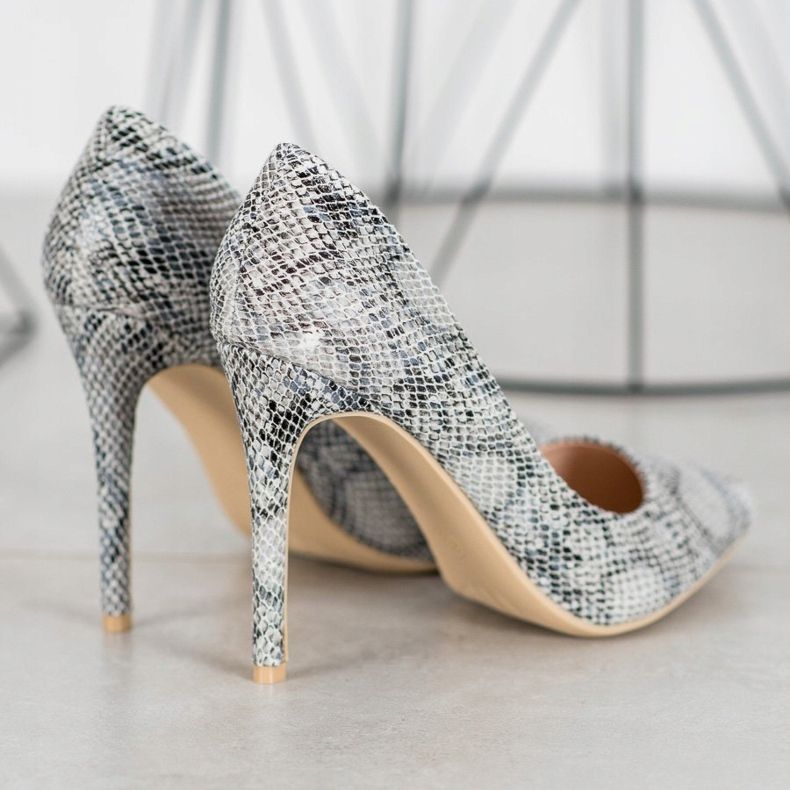 Seastar Pregos com estampa de leopardo multicolorido 1