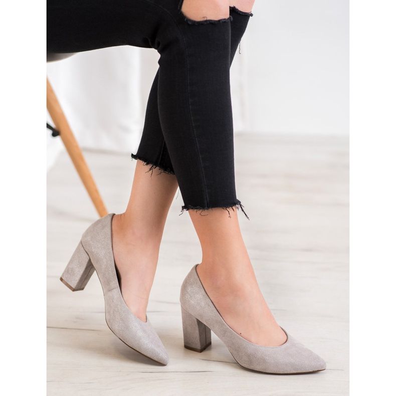 W. Potocki Bombas com brilho cinza 2