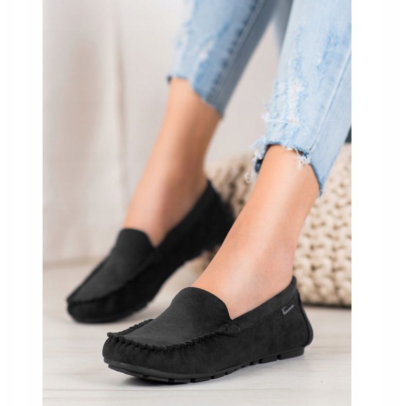 Mocassins VINCEZA clássicos preto 1
