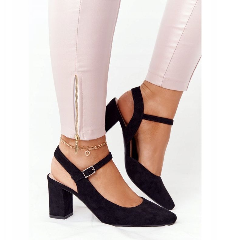 Bombas de camurça em um bar Sergio Leone PB446 preto 1