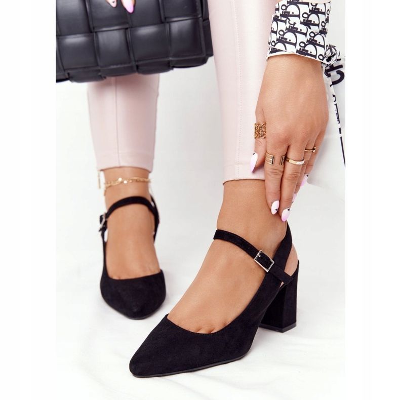 Bombas de camurça em um bar Sergio Leone PB446 preto 2