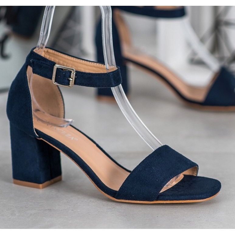 Sandálias VINCEZA clássicas azul marinho azul 1