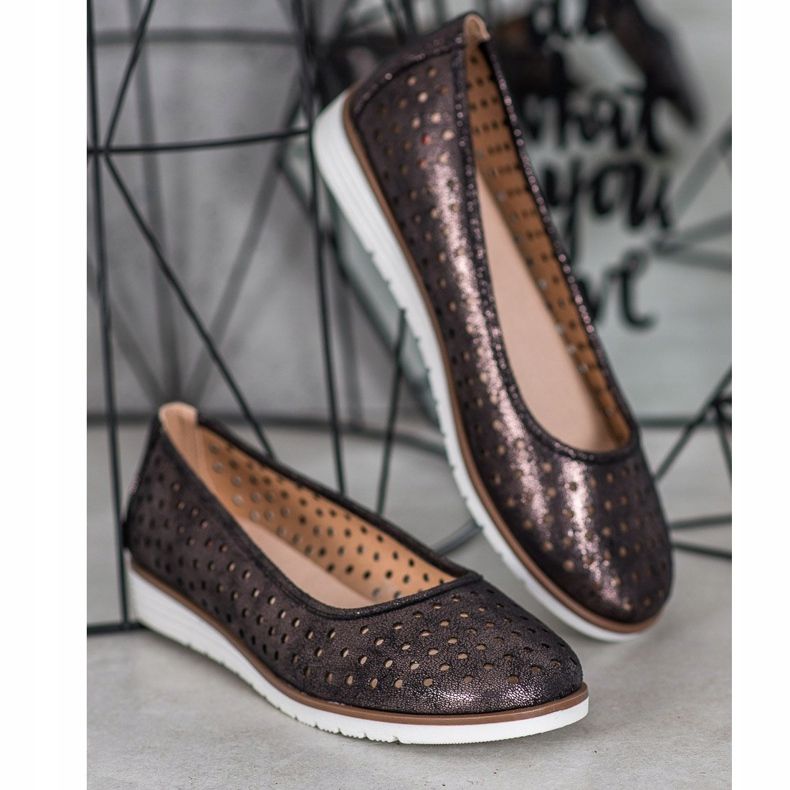 Kylie Bailarinas a céu aberto com brilho castanho 1