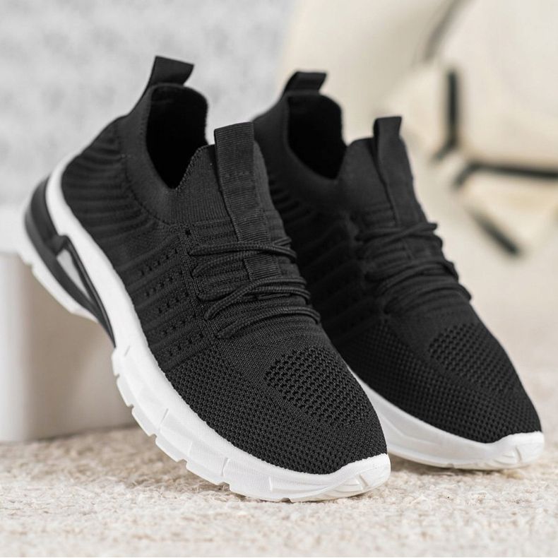 Bella Paris Tênis Openwork preto 2