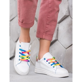 SHELOVET Calçados Esportivos da Moda branco 1