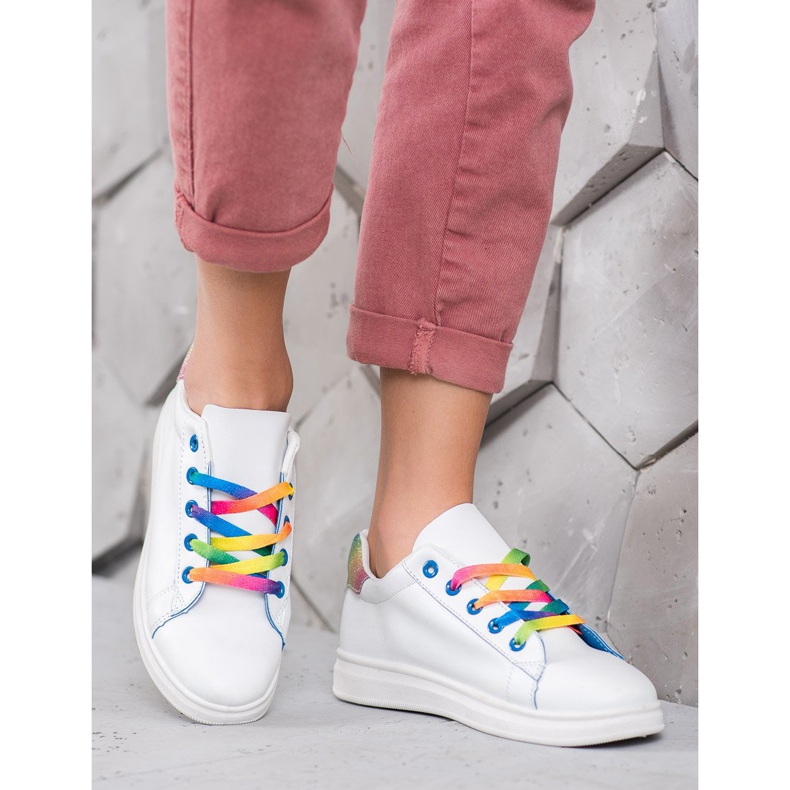 SHELOVET Calçados Esportivos da Moda branco 1