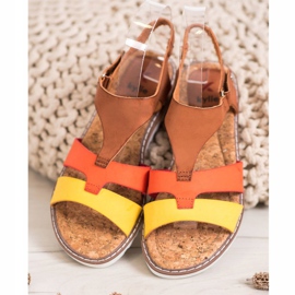 Kylie Sandálias casuais confortáveis multicolorido 2