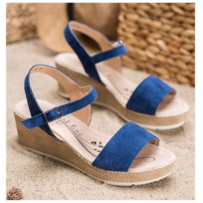 Filippo Sandálias de Couro Casuais azul 1