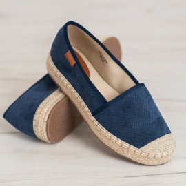Goodin Alpercatas Openwork azul marinho 1