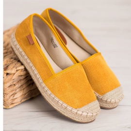 Goodin Alpercatas Openwork amarelo 2 Goodin Alpercatas Openwork amarelo 2