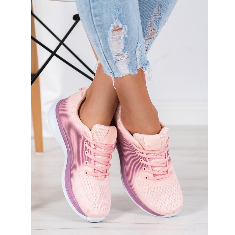 Bona Tênis esportivos leves tolet laranja 1