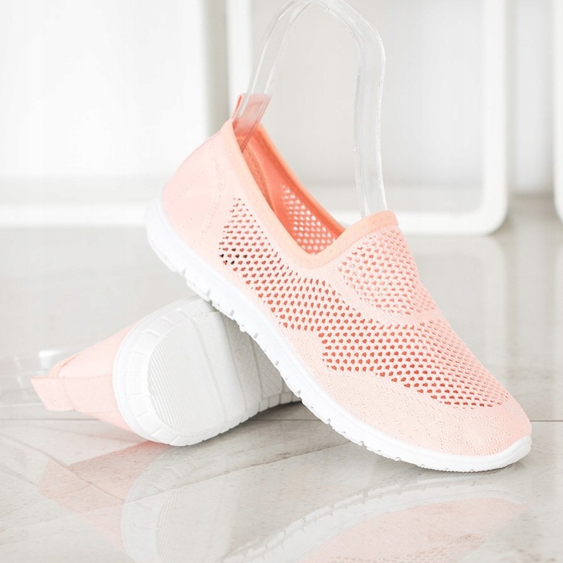 Bona Slipons Openwork laranja 1