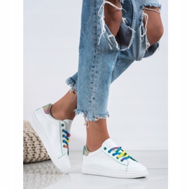 SHELOVET Calçados Esportivos da Moda branco multicolorido 2