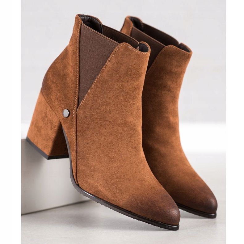 Botas castanhas VINCEZA castanho 1