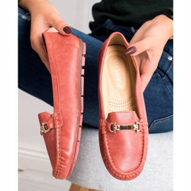 Clowse Mocassins Vermelhos Com Ornamento 1 Clowse Mocassins Vermelhos Com Ornamento 1