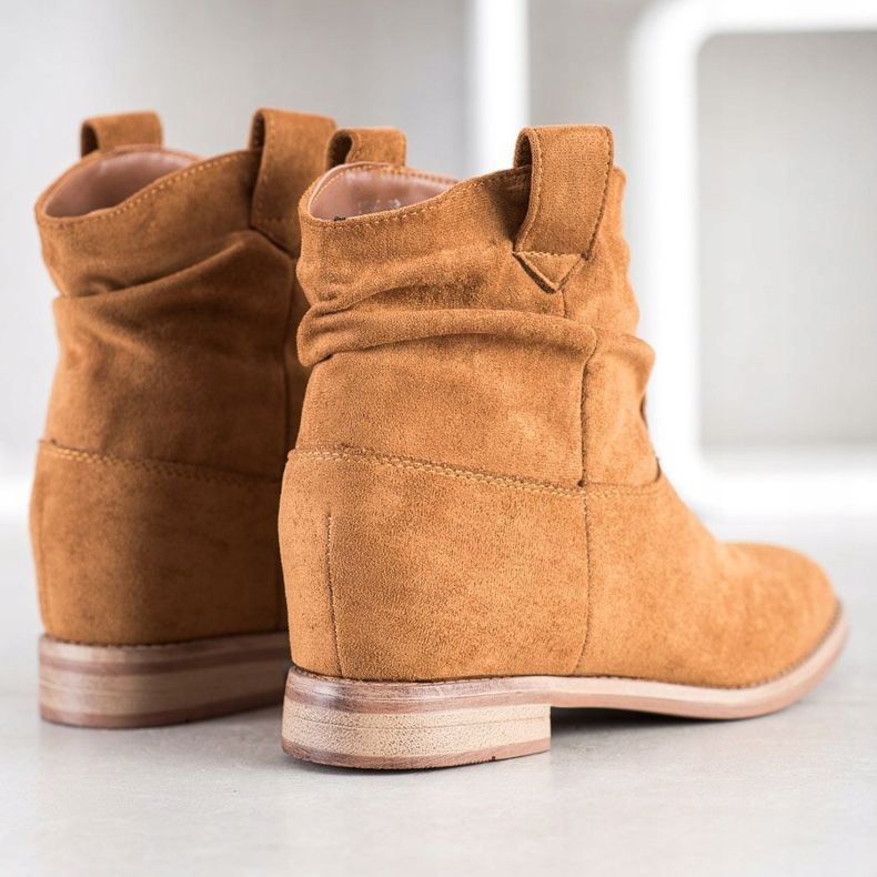 Marquiz Botas de cowboy elegantes marrom 1