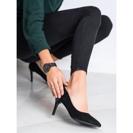 Goodin Salto alto estiloso preto 2