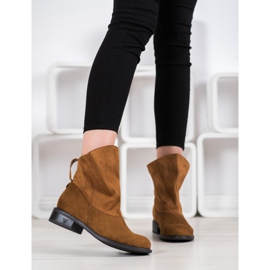 Weide Botas com cano largo castanho amarelo 1