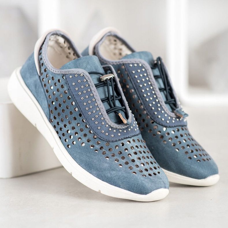 Aclys Calçados esportivos leves azul 2