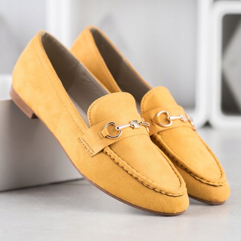 Goodin Mocassins elegantes amarelo 1