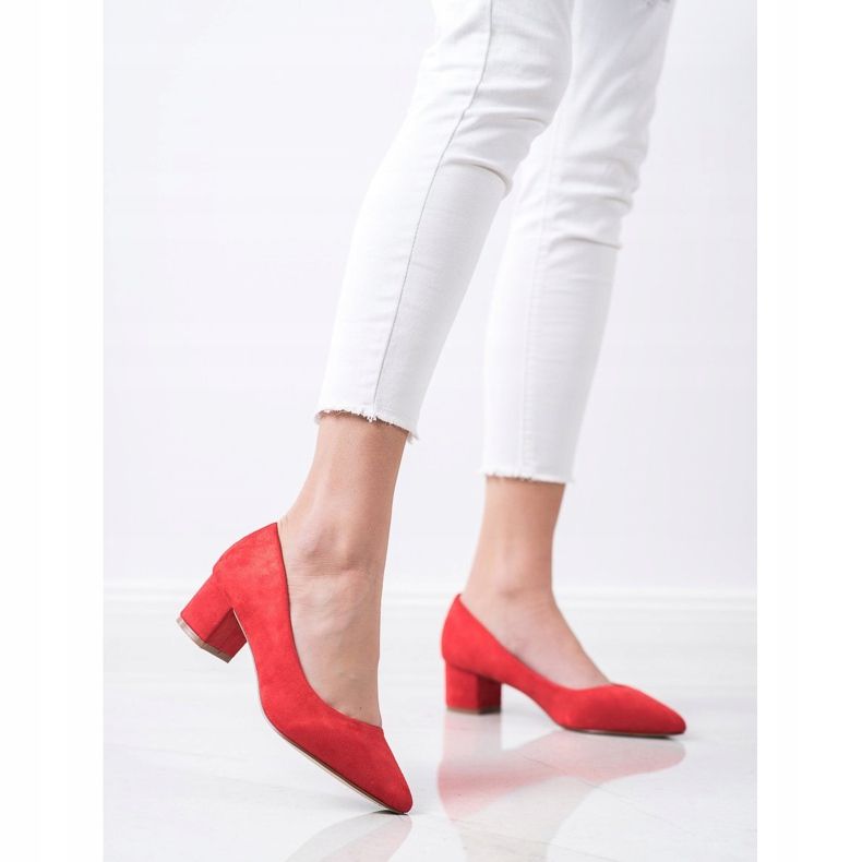 Goodin Red Pumps In Spitz vermelho 1