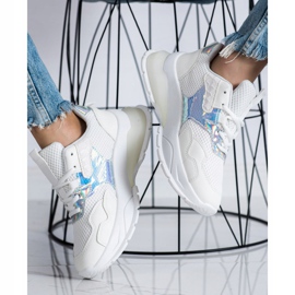 SHELOVET Tênis da moda branco 2