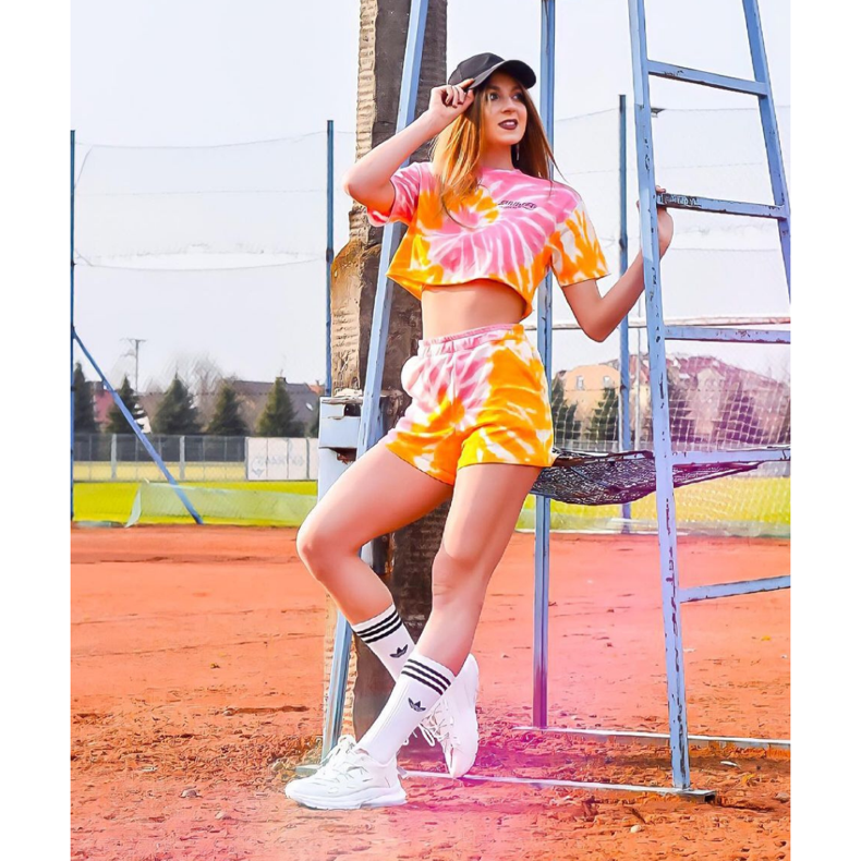 SHELOVET Tênis elegantes de couro ecológico branco 1