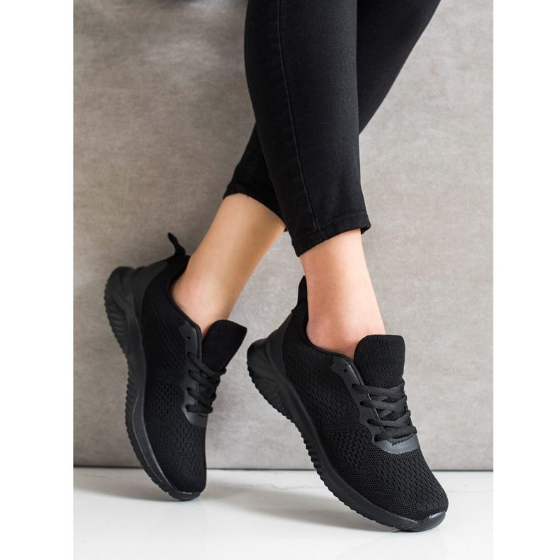 SHELOVET Calçados esportivos de primavera preto 1