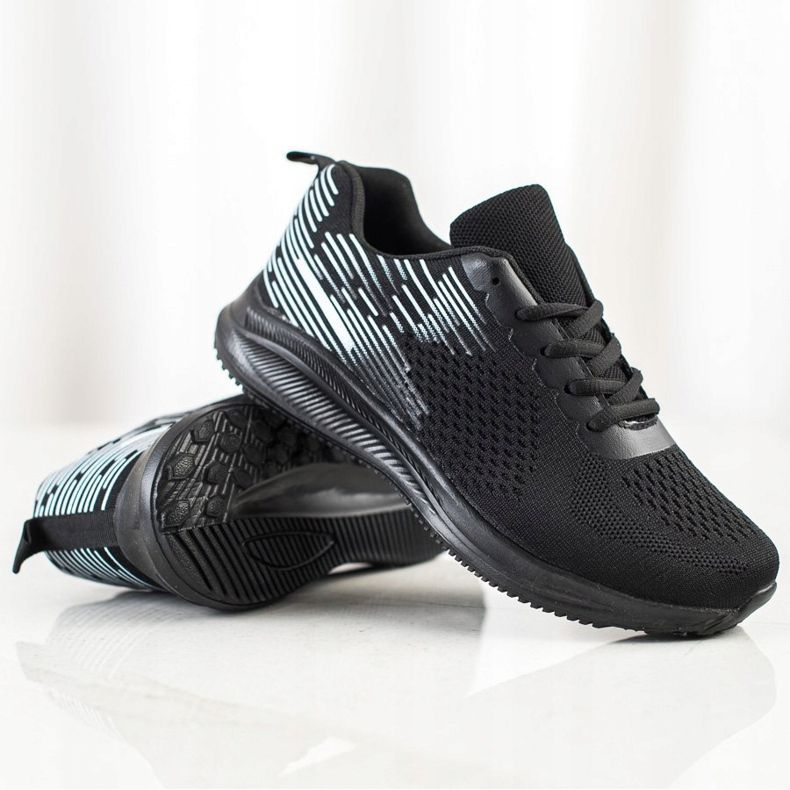 Bona Calçados esportivos leves preto 1