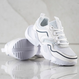 SHELOVET Tênis esportivos leves branco 1