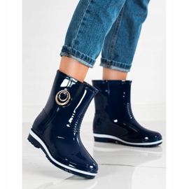 Bona Galochas com enfeite de ouro azul 1