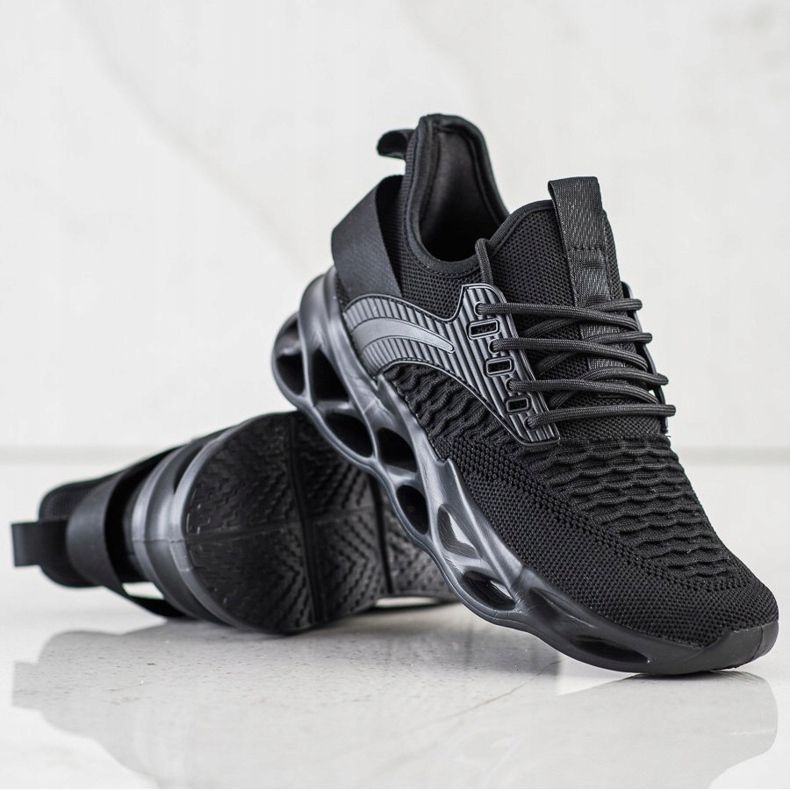 SHELOVET Tênis Moda Preta preto 1