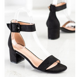 S. BARSKI Sandálias no posto de S.BARSKI preto 1