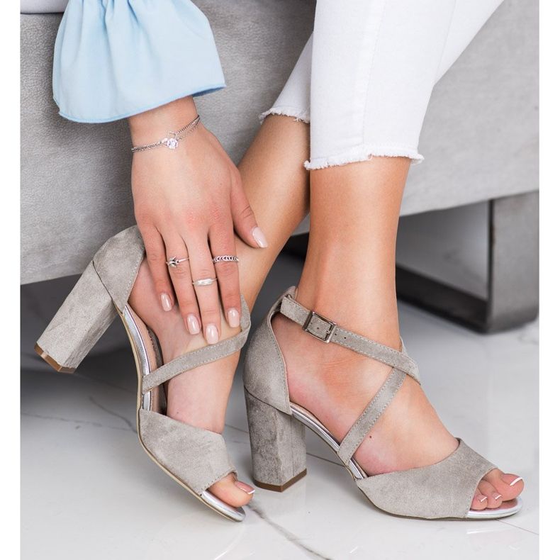 Sapatilhas da moda Sergio Leone bege 2