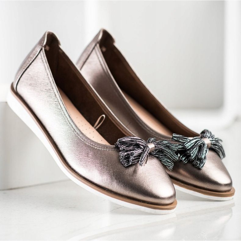 As bailarinas com franjas Sergio Leone marrom multicolorido 1