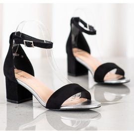 Sandálias em Bar Sergio Leone preto 1