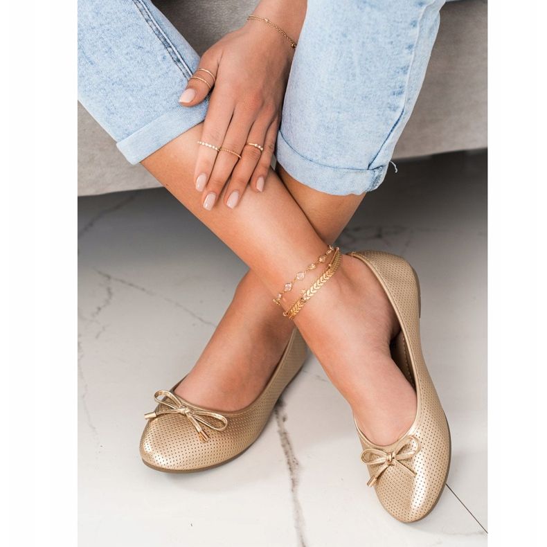 Clowse Bailarina Dourada dourado 1