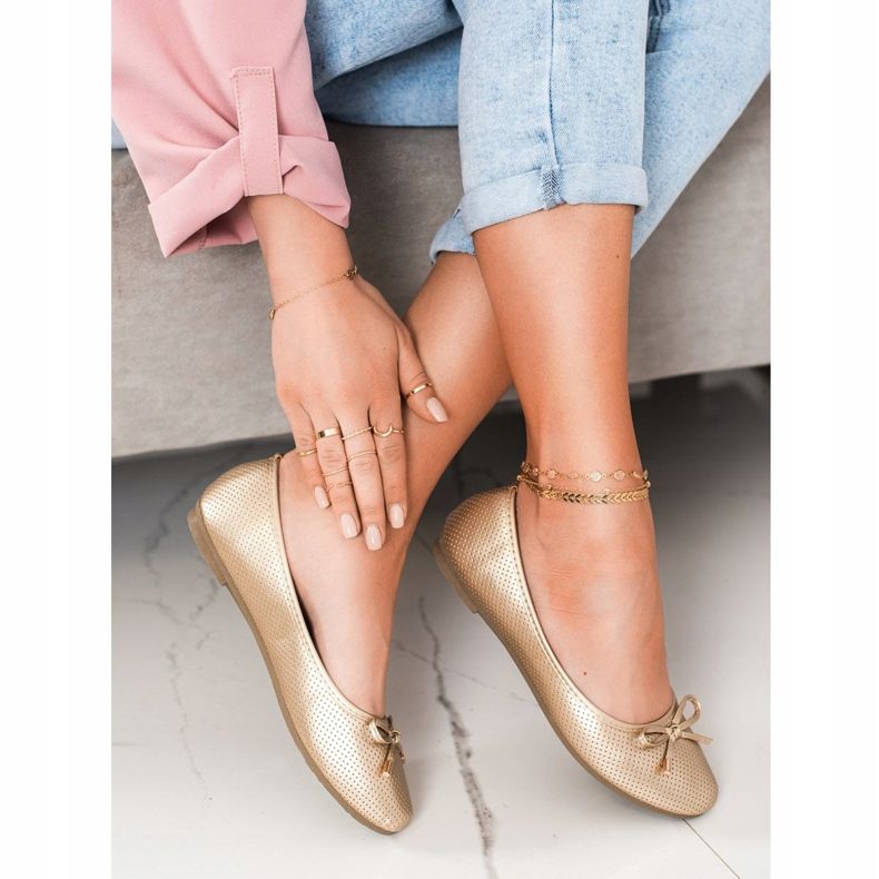 Clowse Bailarina Dourada dourado 2