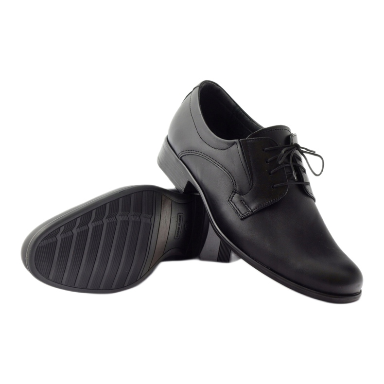 Sapatos masculinos clássicos TUR 308 pretos 3