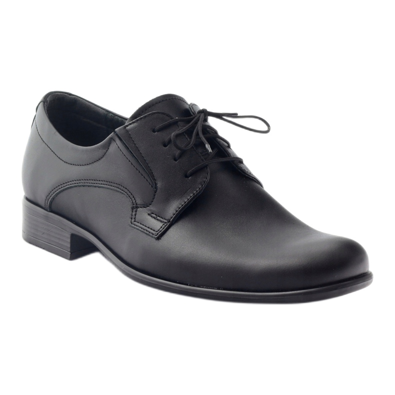Sapatos masculinos clássicos TUR 308 pretos 1