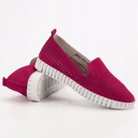 Filippo Lordes de couro rosa 1